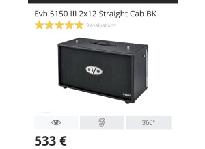 EVH 5150 III 2x12 Cabinet (35783)