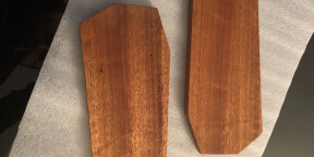 Panneaux latéraux en bois d'acajou pour Korg Triton Extreme 88