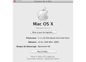 Apple Mac Pro 8-Core 2.26 (17517)