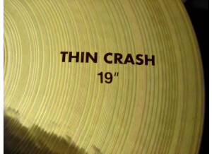 Paiste 2002 - 19 Thin Crash