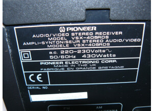 Pioneer VSX-405RDS