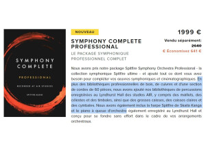 Spitfire Audio Symphony Complete Professional (97182)