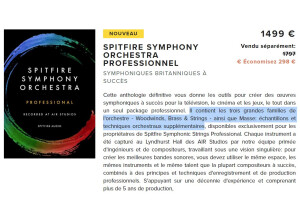 Spitfire Audio Symphony Complete Professional (64215)