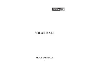 Power Lighting Solar Ball