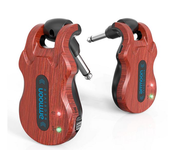 Ammoon UHF Guitar Wireless System Transmitter Receiver