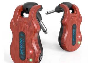 Ammoon UHF Guitar Wireless System Transmitter Receiver