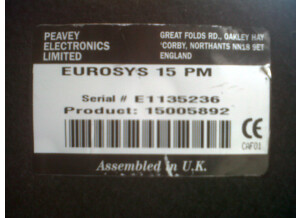 Peavey EuroSys 15PM (67510)