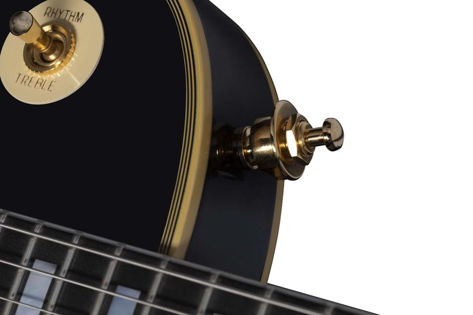Peter Frampton &rdquo;Phenix&rdquo; Inspired Les Paul Customstraplocks