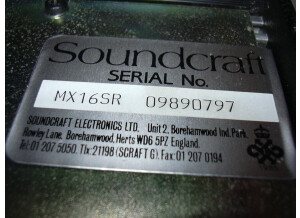 Soundcraft 200SR 16/4/4/2