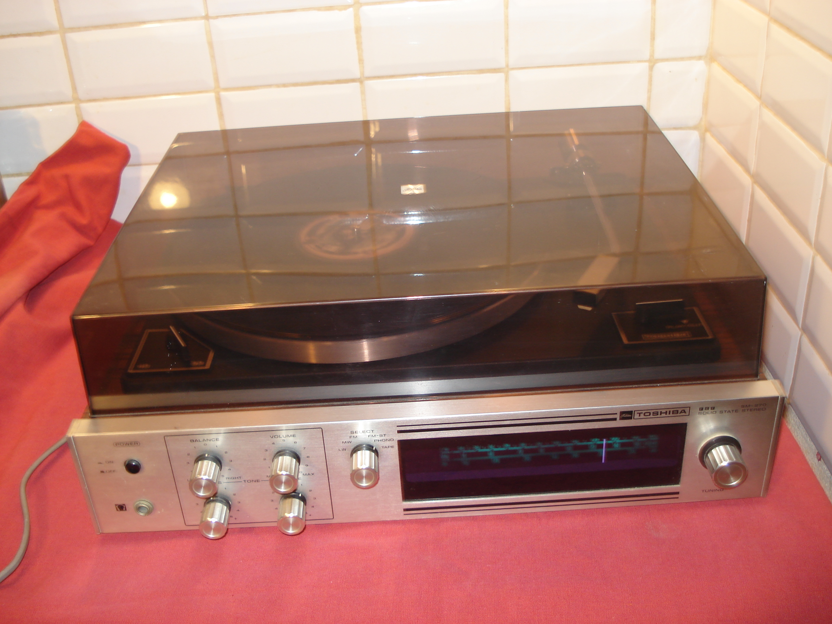 Toshiba - SM-270 - Platine VINYLE TUNER