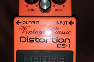 Boss DS-1 Distortion - Vintage Classic - Modded by MSM Workshop