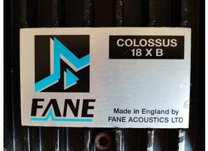 Fane Colossus 18 XB (12931)