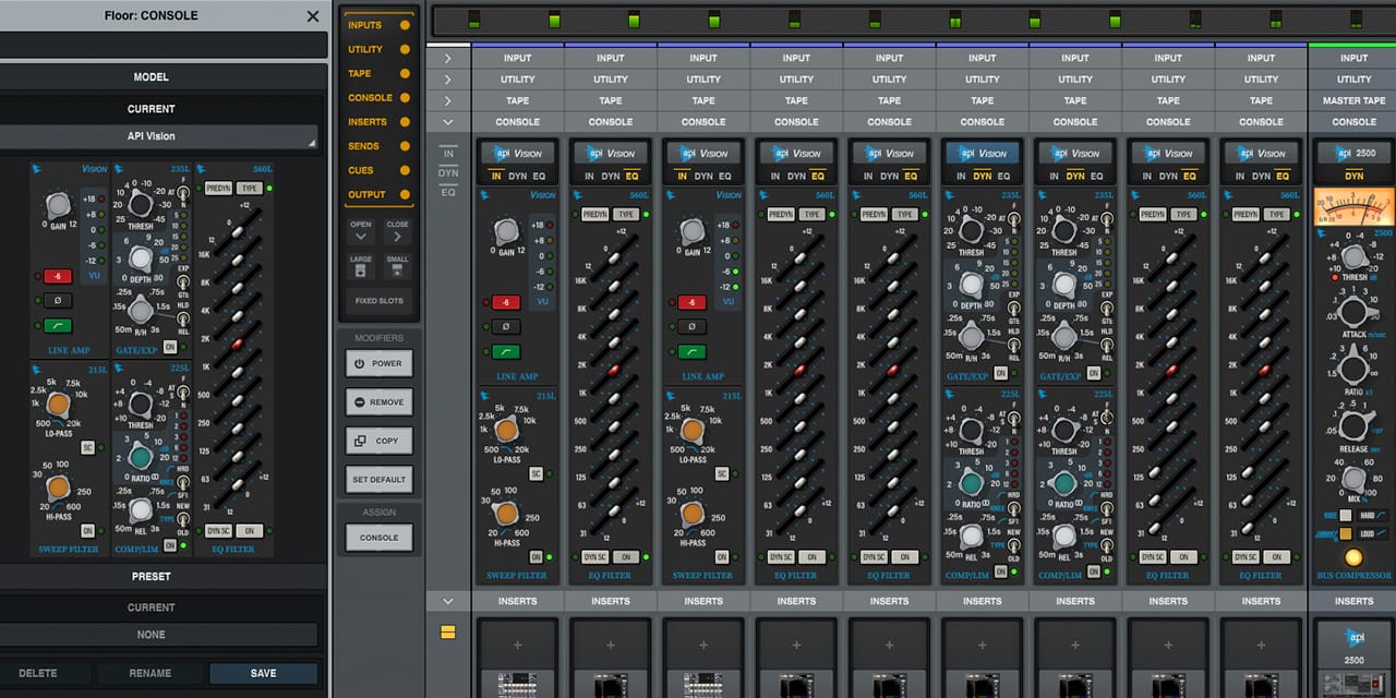 Universal Audio API Vision Console Emulation Bundle