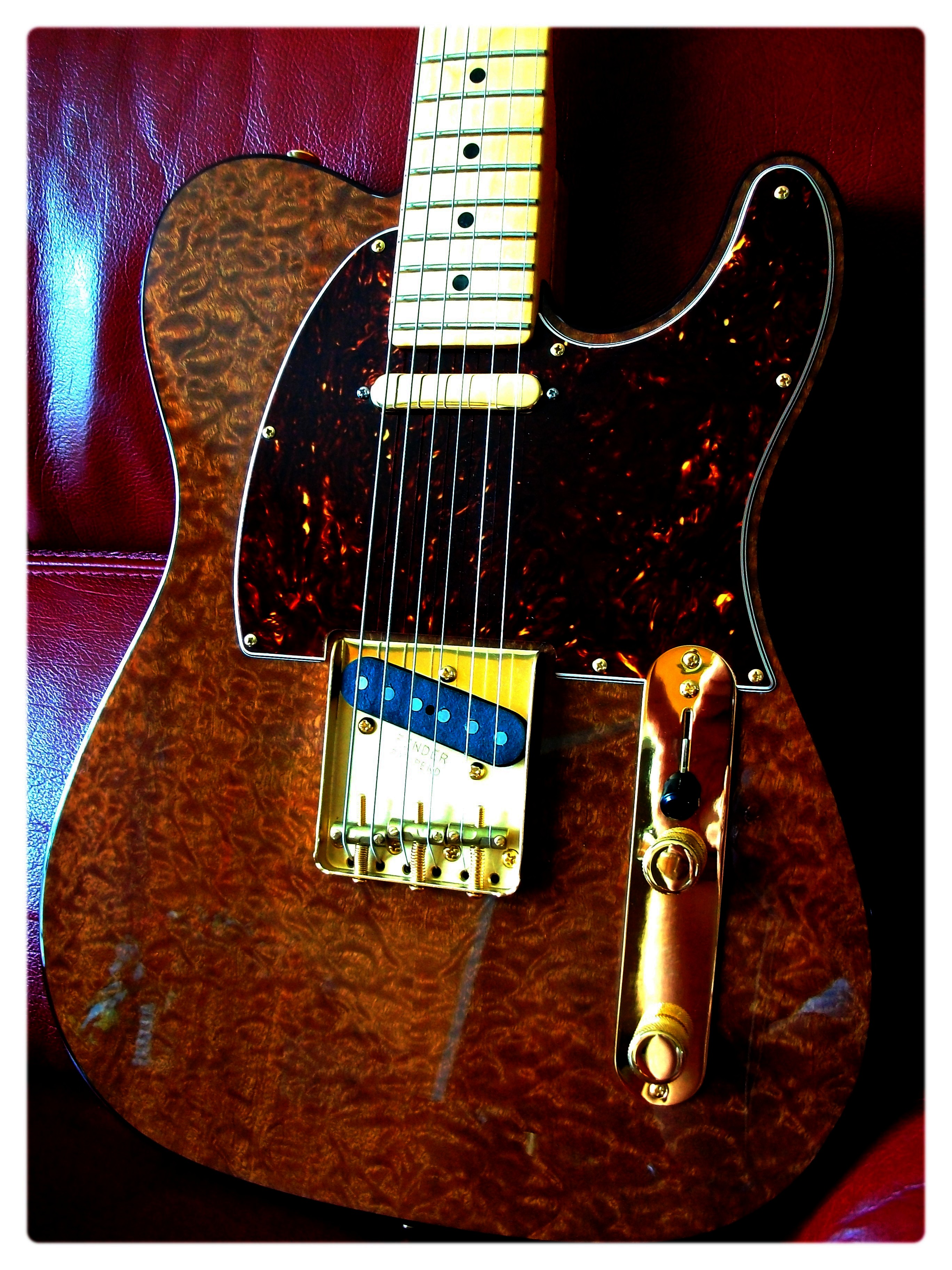 Fender Rarities Red Mahogany Top Telecaster