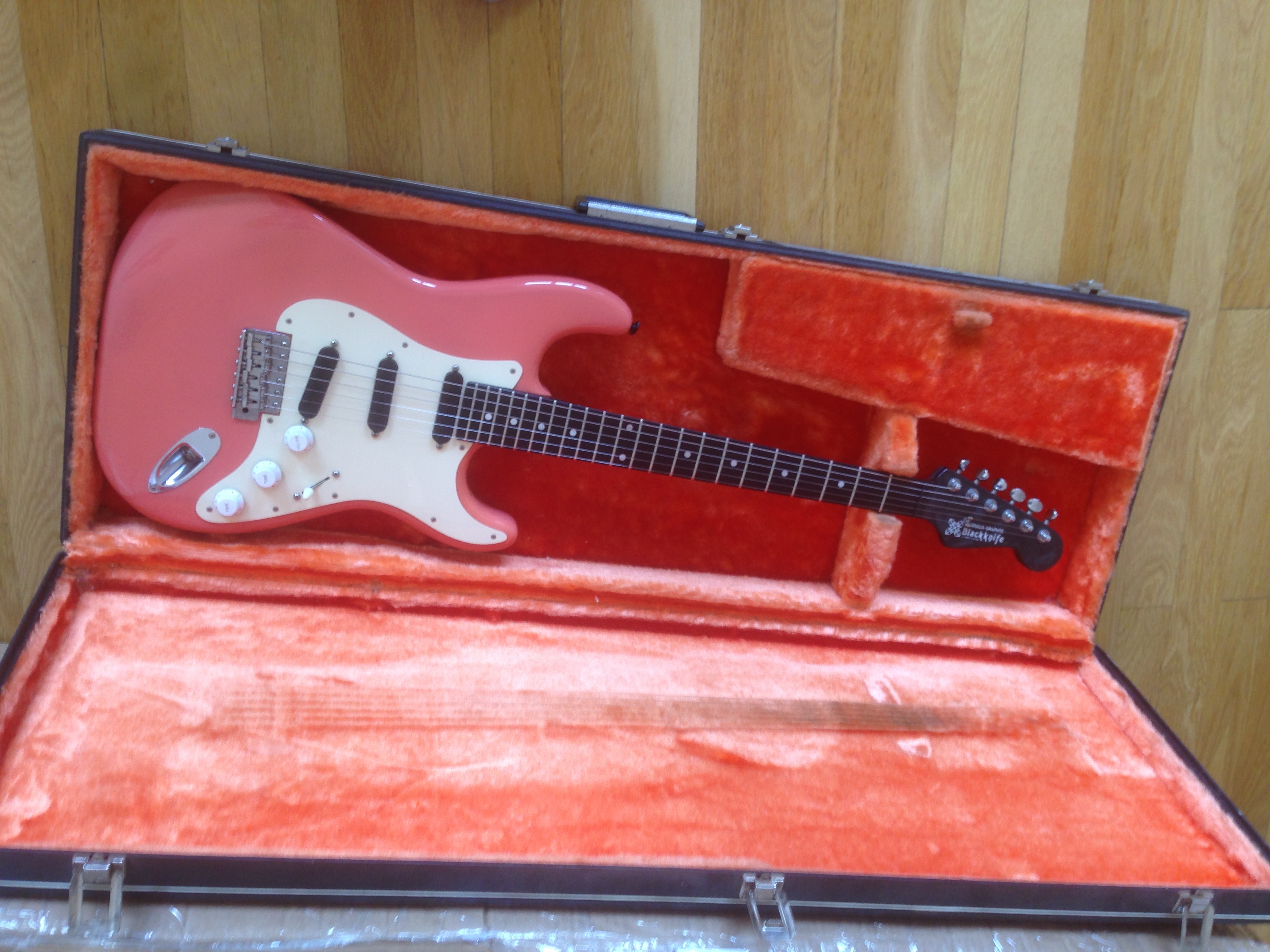 Modulus Guitars Black knife Stratocaster