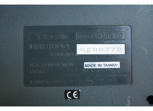 Tascam Porta 07 (44972)