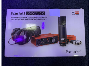 Focusrite Scarlett Solo Studio Pack G3