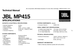 JBL MP415 (5381)
