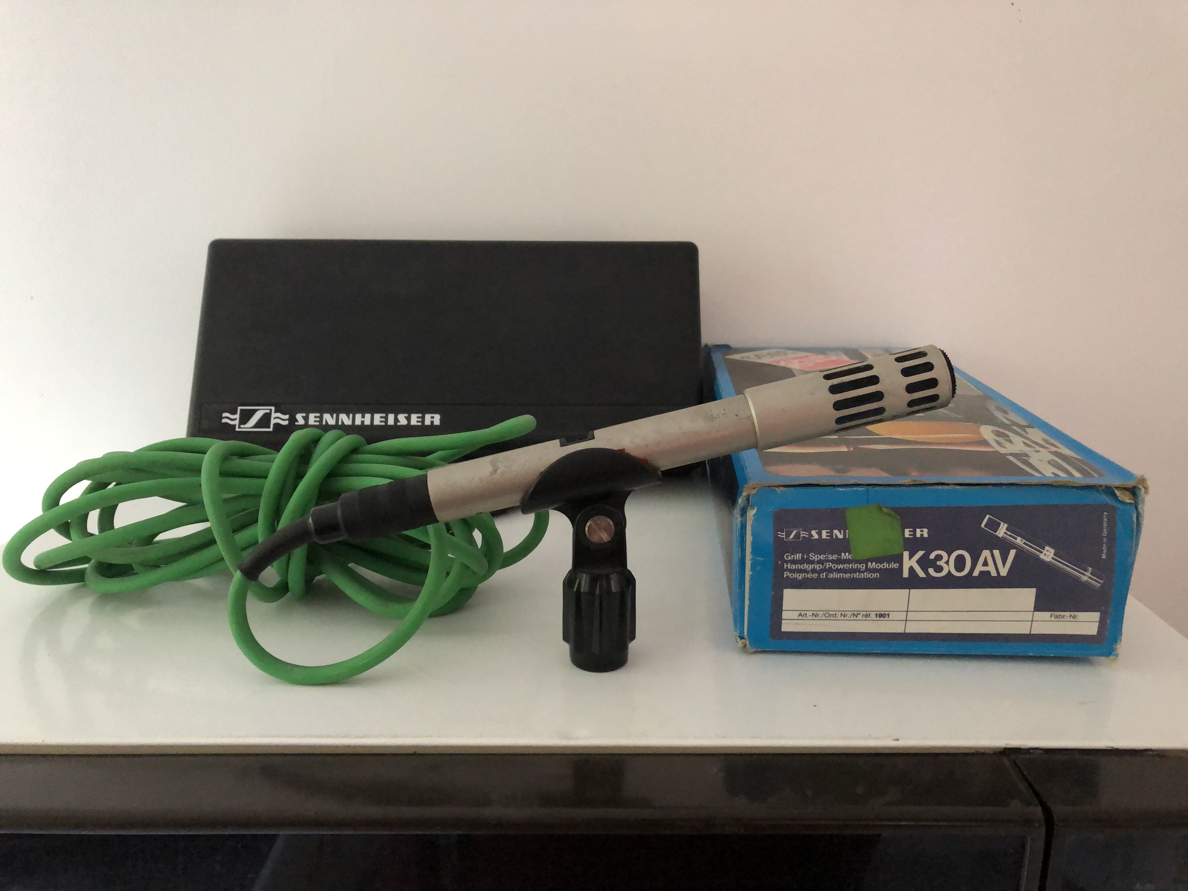  Micro cardioïde K 30 AV avec tête modulaire ME 40