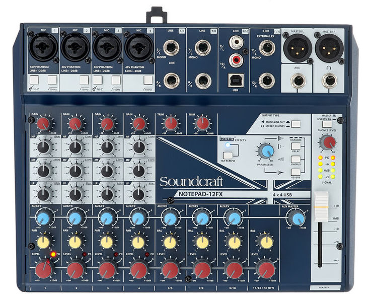 Soundcraft Notepad-12FX