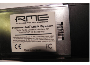 RME Audio HDSP Cardbus (PCMCIA II) (36651)