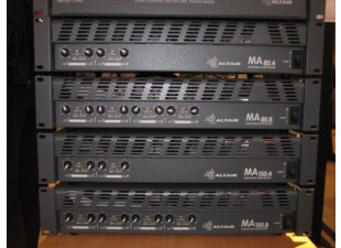 Amplificateurs multi canaux Altair de la serie MA80 et de la nouvelle serie MA150.