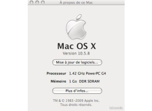 Apple MIniMac G4 1,5 ghz