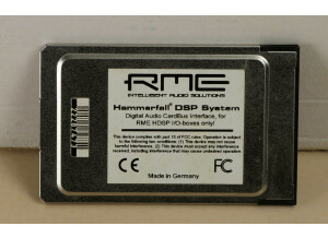 RME Audio Hammerfall DSP HFDSP PCMCIA CardBus (50204)