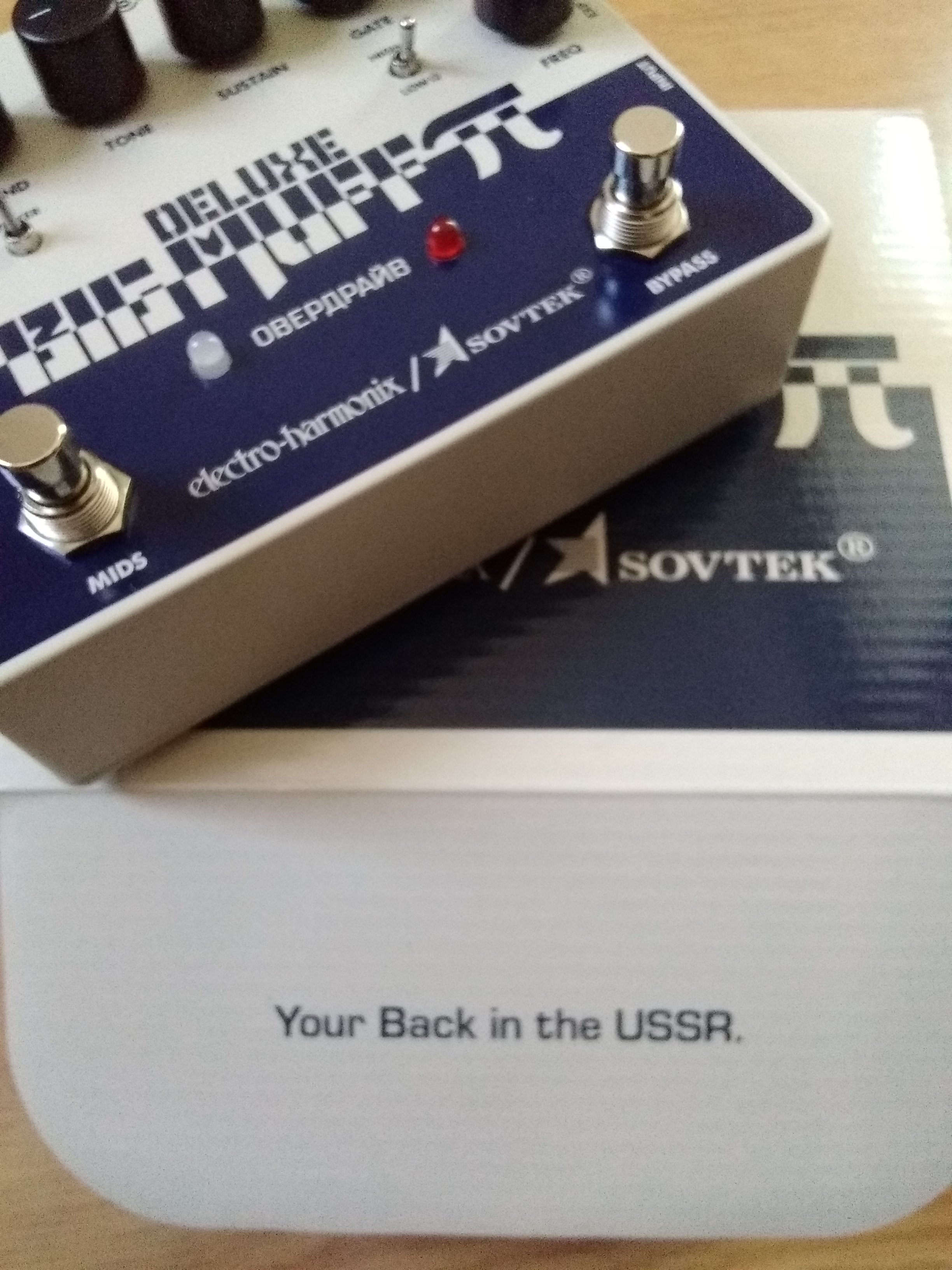 Electro-Harmonix Sovtek Deluxe Big Muff Pi