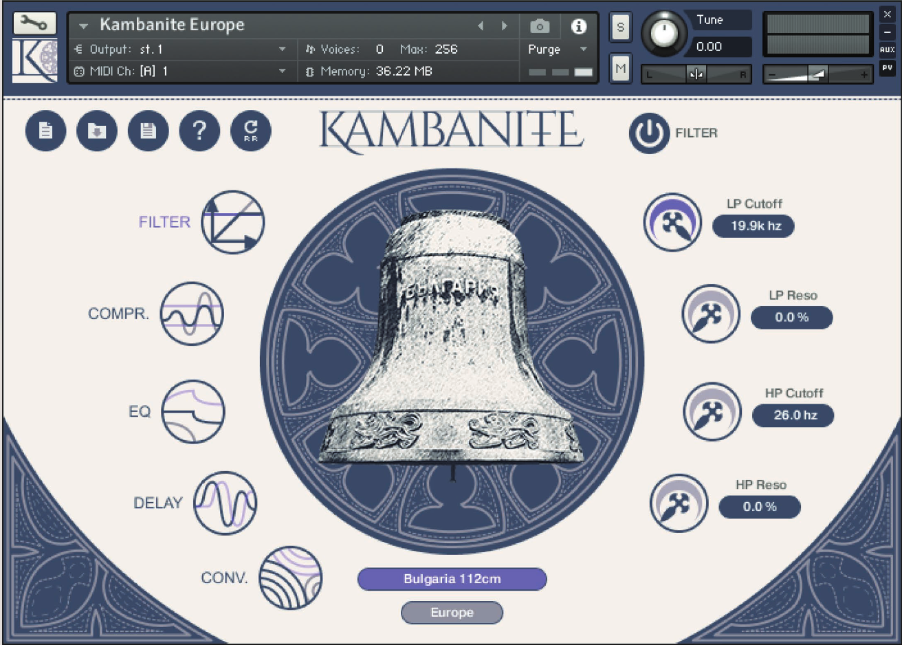 Kambanite UI
