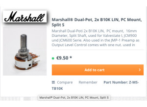 Marshall 8240 ValveState S80 Stereo Chorus (81856)