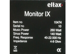Eltax monitor IX (17113)