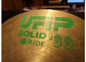 UFIP Solid Ride '86 Hi-Hat 14"