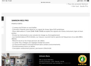 Samson Technologies MD2 Pro (25754)