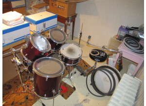 Ludwig Drums Accent Cs Combo Fusion Red