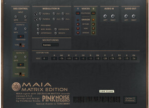 PinkNoise Studio Maia Matrix Edition