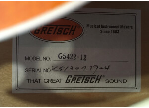 Gretsch G5422DC-12 (77878)