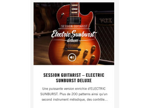 Native Instruments Session Guitarist Electric Sunburst Deluxe (88161)