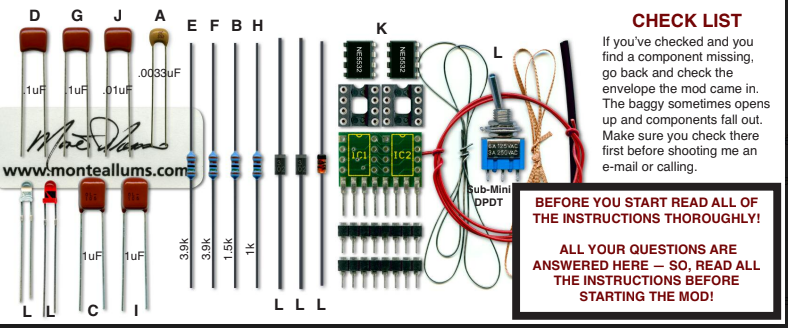 Boss DS-1 Distortion - Rectifier - Modded by Monte Allums