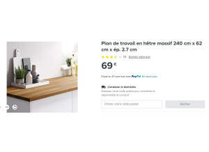 plan de travail Castorama.JPG