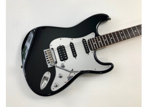 Squier Black and Chrome Standard Stratocaster