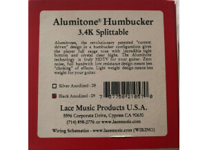 Lace Music Alumitone Humbucker (67749)