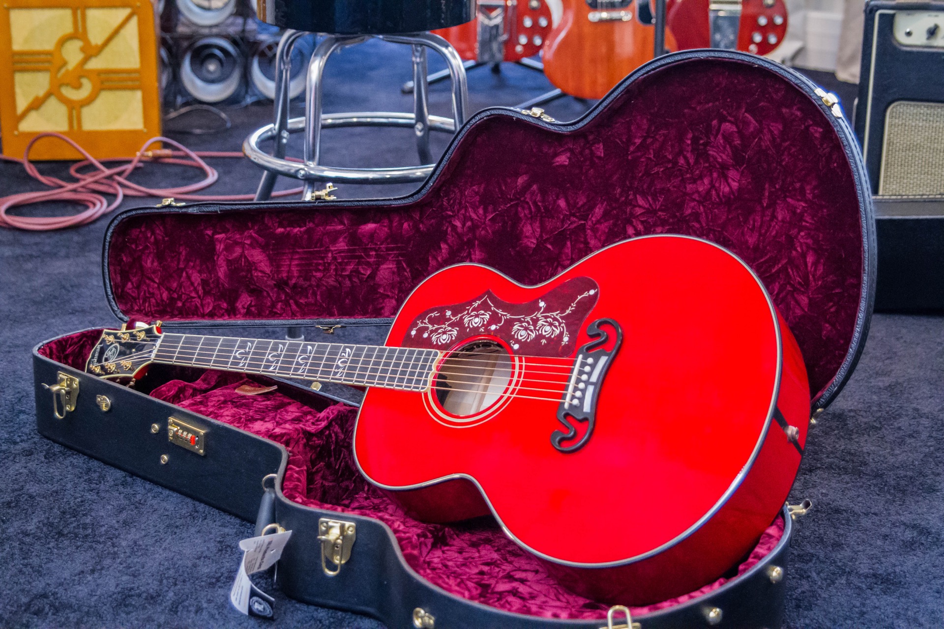 Gibson Orianthi Lotus SJ200 : OrianthiSJ200-22