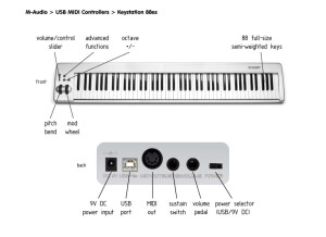 M-Audio Keystation 88es (57475)