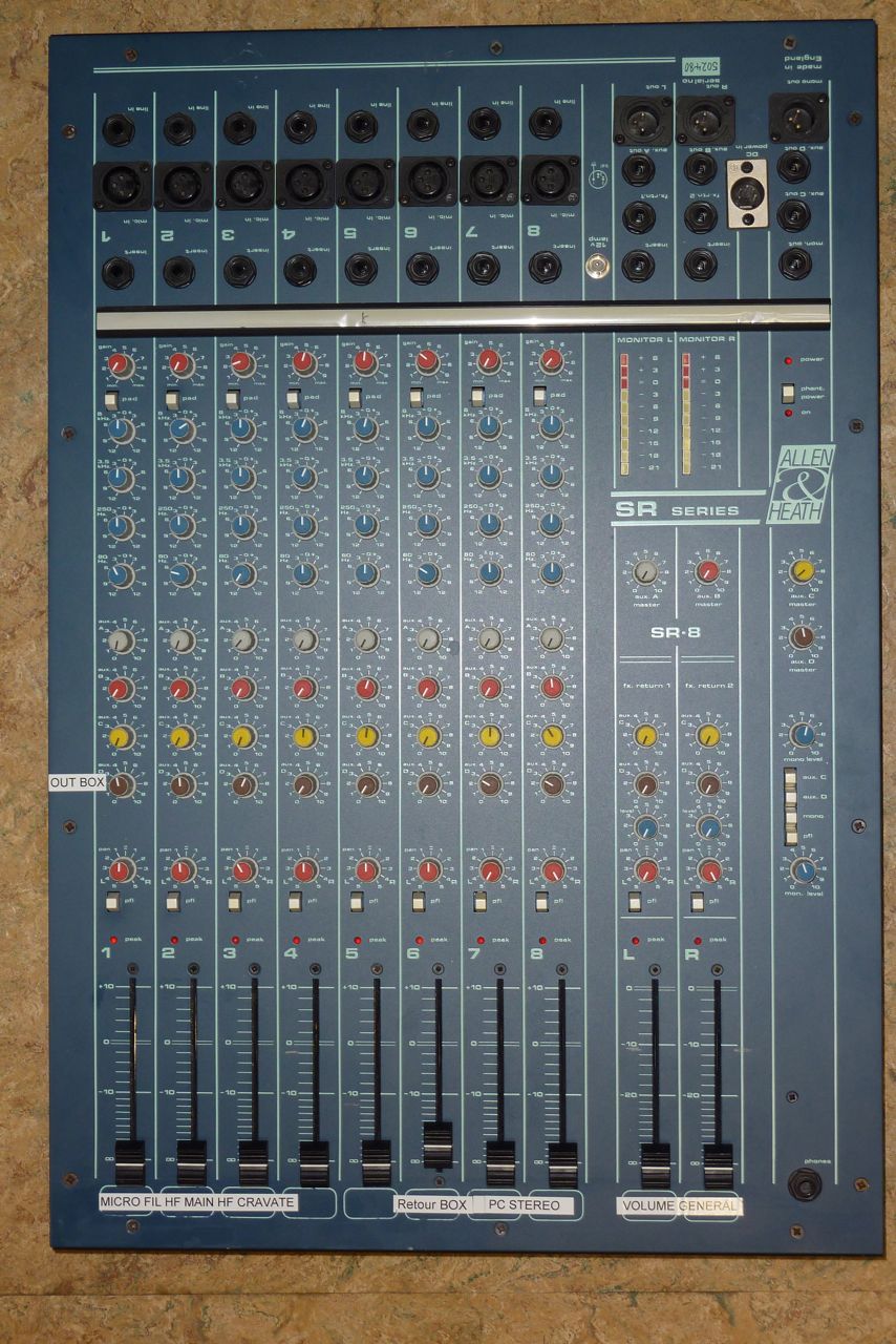 Allen & Heath AHB SR Serie 8