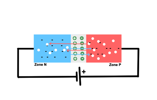 Jonction PN polarisée