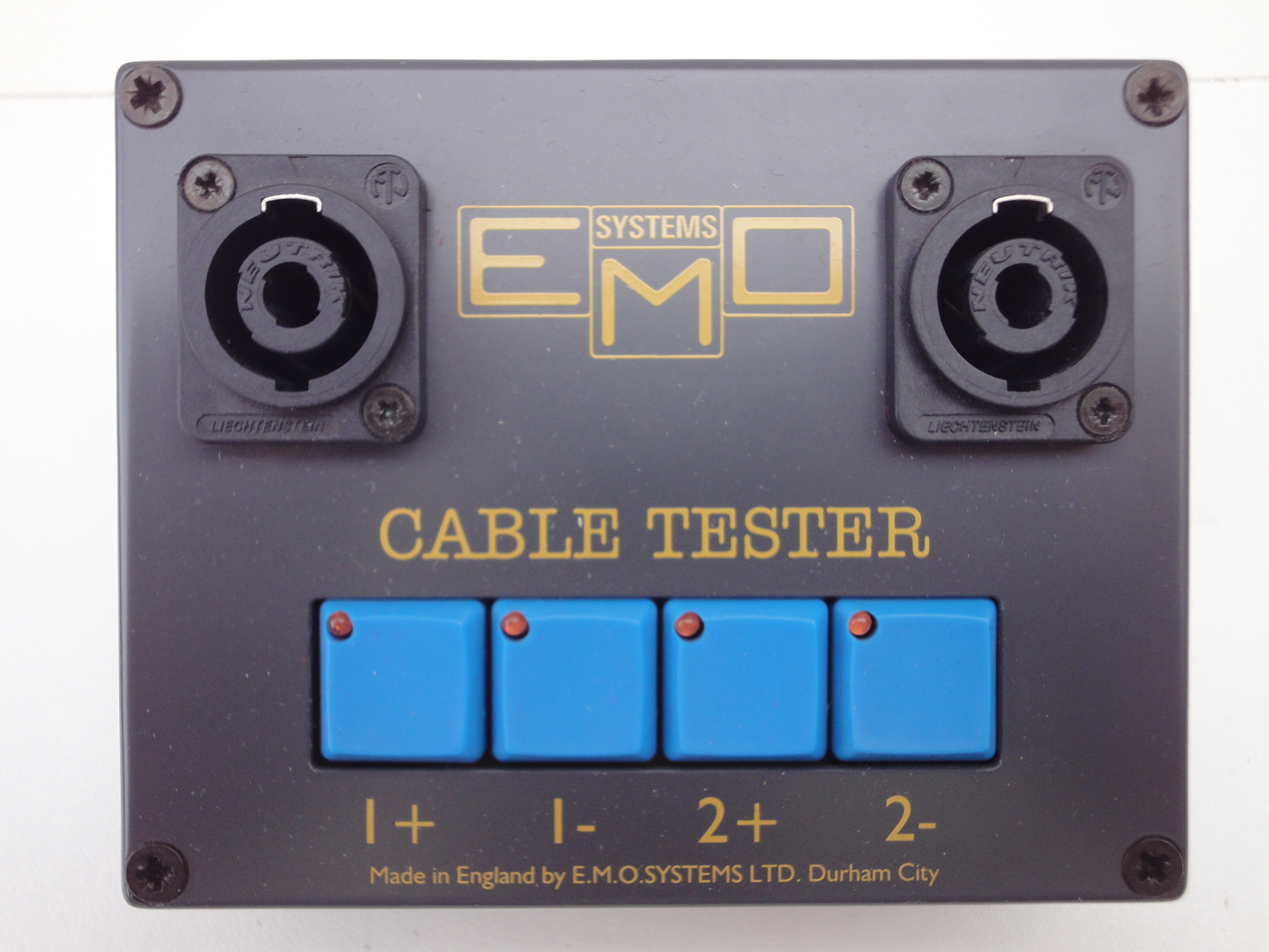 TESTEURS DE CÂBLES SPEAKON EMO Systems Ref: E 448 