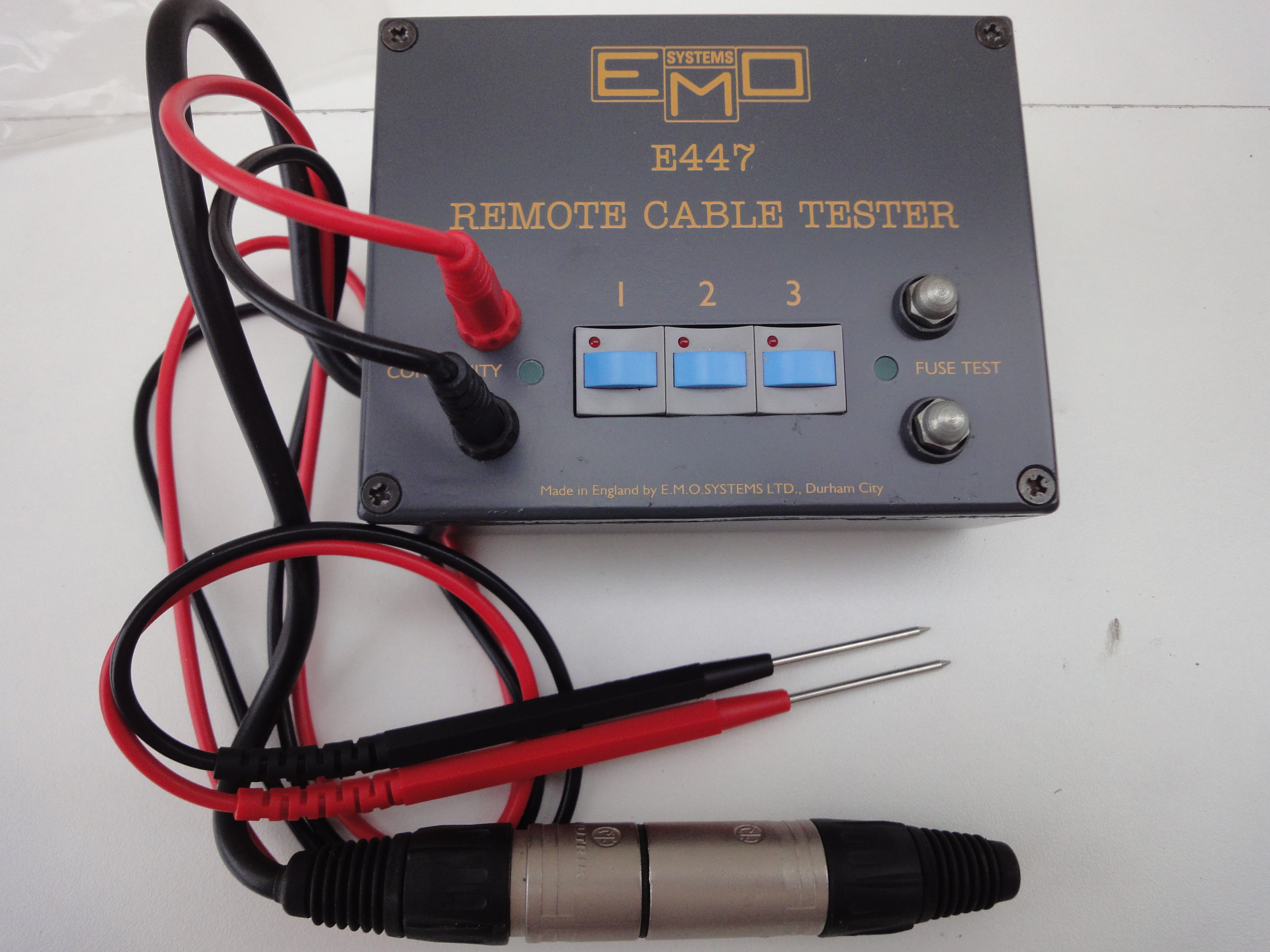 TESTEUR DE CÂBLE MULTIFONCTIONS  EMO Systems Réf: E 447