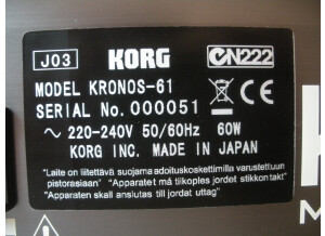 Korg Kronos 61 (22343)