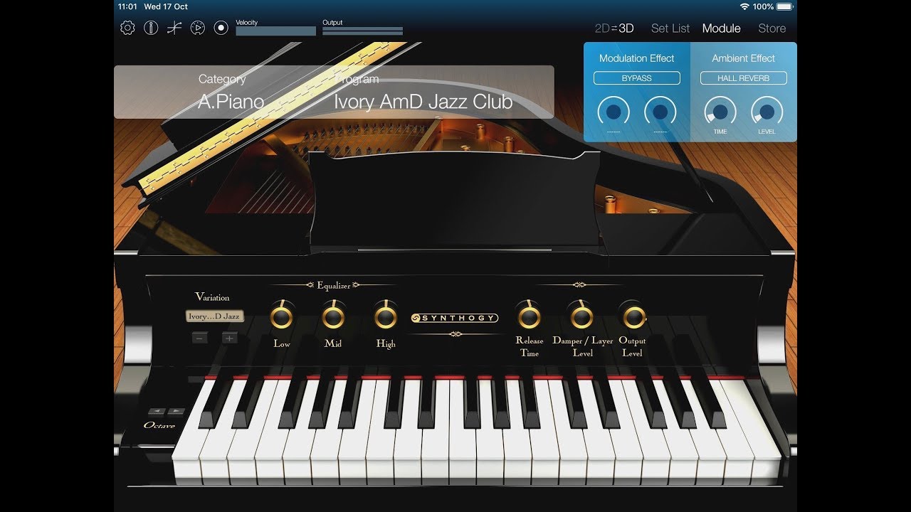 Pianos num&eacute;riques : Korg Modul